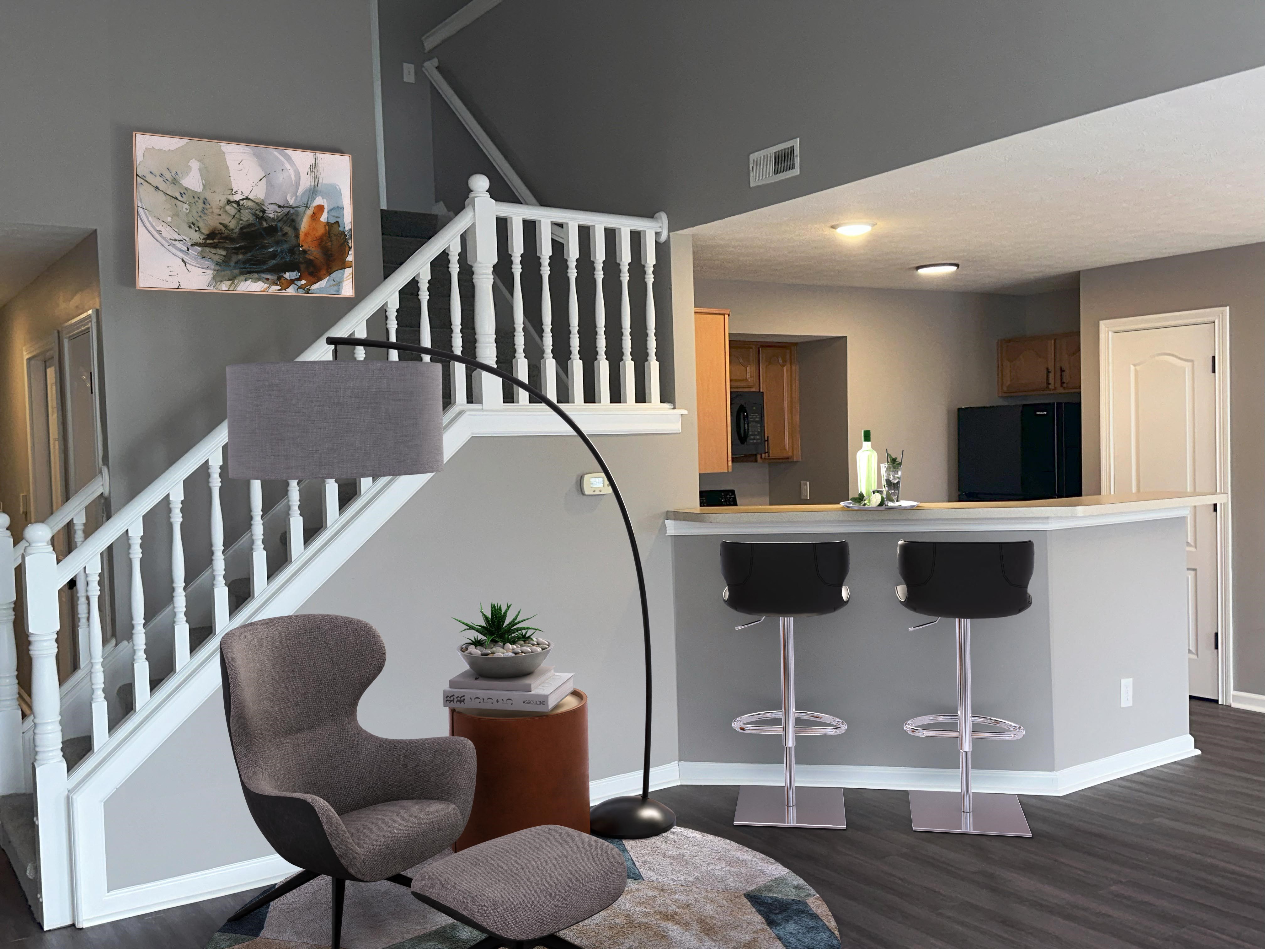 Floor plan for studio
